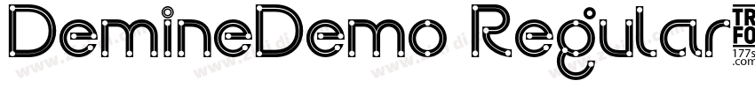 DemineDemo Regular字体转换